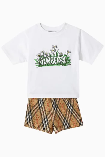 Daisy Logo-print T-shirt in Cotton