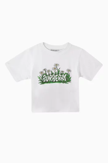 Daisy Logo-print T-shirt in Cotton