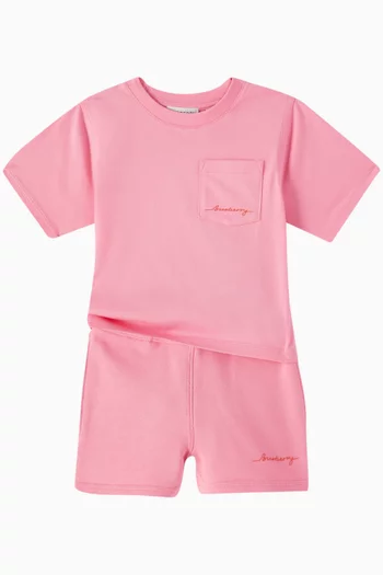 Logo-print T-shirt in Cotton