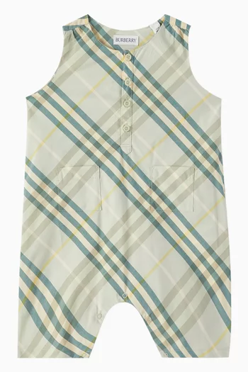 Romper & Hat Set in Cotton