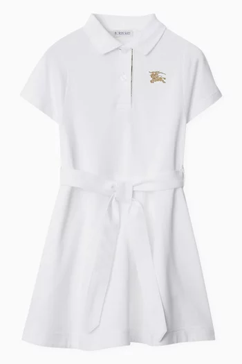 Polo Shirt Dress in Cotton