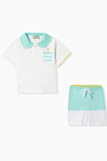 Two-piece Gift Set in Silk-cotton