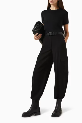 Basic T-shirt in Merino Wool Knit