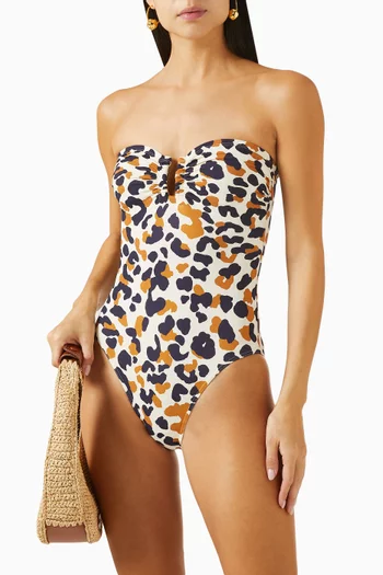 Posidonia Bustier One-piece Swimsuit