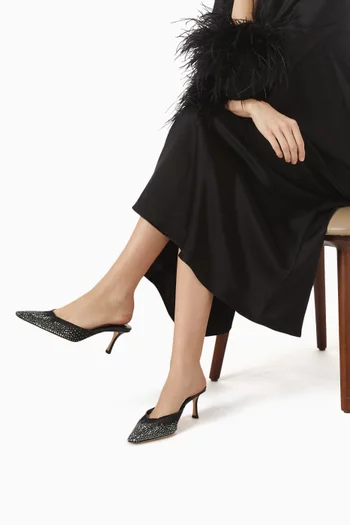 Vivi 65 Mules in Mesh