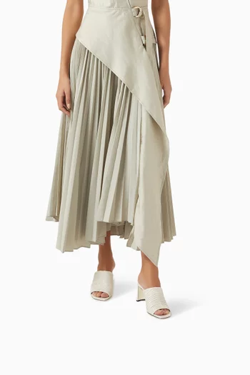 Lua 75 Mule Sandals in Leather