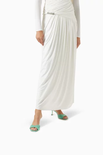 Skye 70 Mule Sandals in Suede