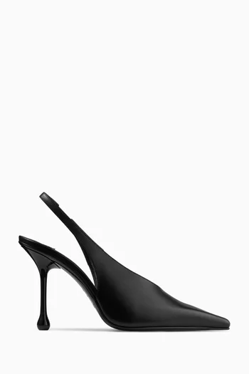 Isa 95 Slingback Pumps in Leather