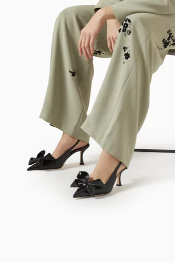 Staz 70 Slingback Pumps in Leather