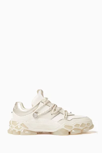 Diamond X II/F Sneakers in Leather