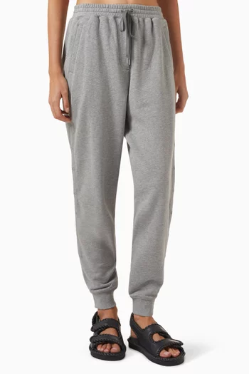 Side Snaps Sweatpants in Cotton