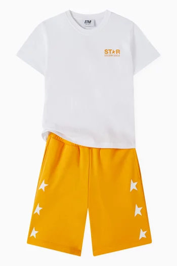 Logo-print T-shirt in Cotton