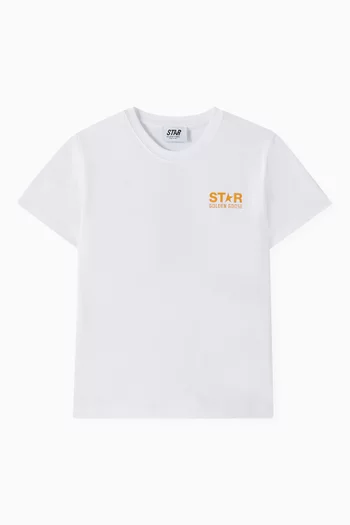 Logo-print T-shirt in Cotton