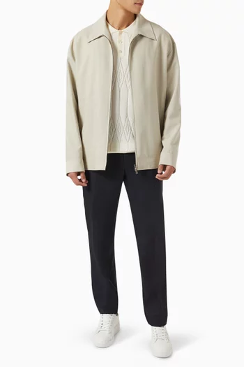 Coach Jacket in Wool-blend