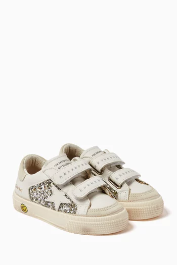 May School Sneakers in Leather