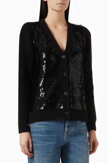 Nancy Sequin-embellished Cardigan