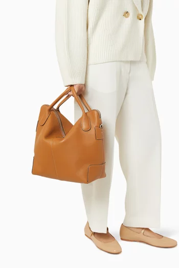 Medium Di Swing Top-handle Bag in Leather