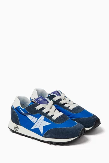 Marathon Sneakers in Nylon & Suede