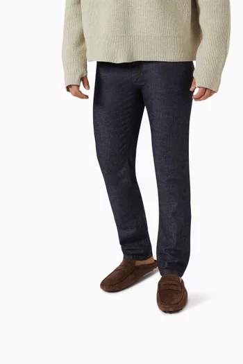 Gommino Bubble Mules in Suede