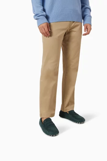 Gommino Bubble Loafers in Suede