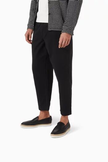 Slip-on Loafers in Leather