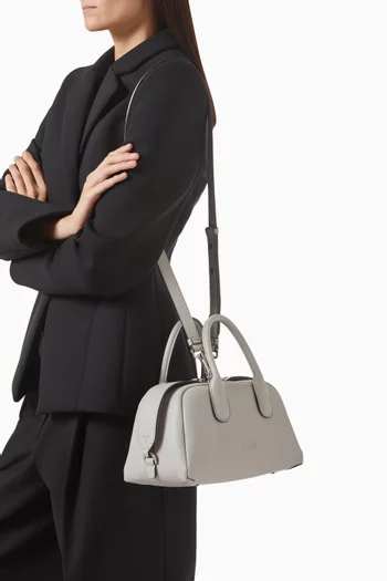 Small Darsena Top-handle Bag in Leather