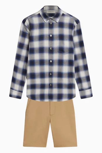 Button-down Shirt in Cotton