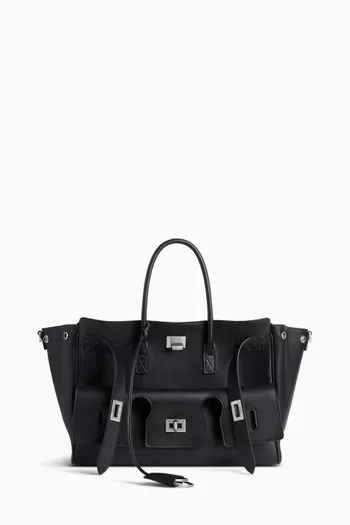 Small Bel Air Carryall Bag in Calfskin