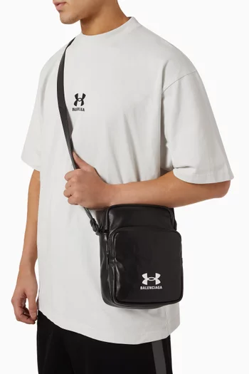 x Under Armour® Pouch Crossbody Bag in Smooth Leather