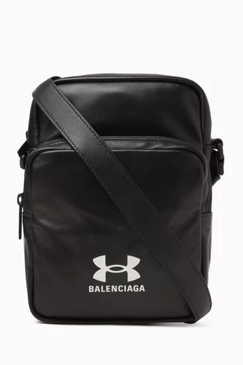 x Under Armour® Pouch Crossbody Bag in Smooth Leather