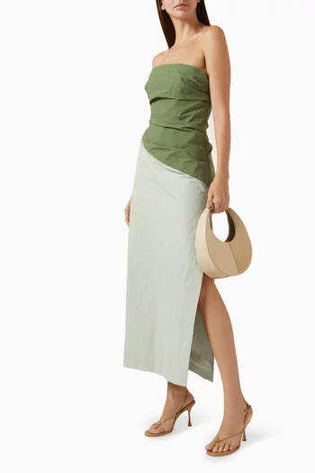 Cecelia Midi Dress in Cotton