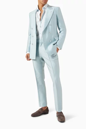 Dyllan Two-piece Suit in Wool-blend