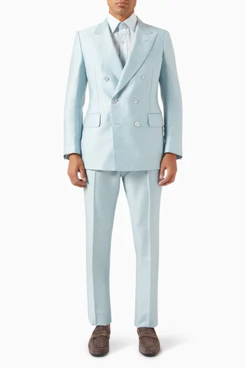 Dyllan Two-piece Suit in Wool-blend