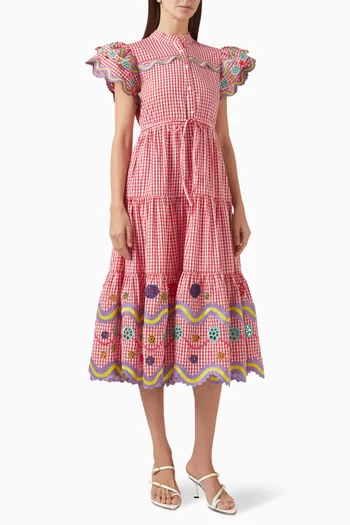 Reise Vichy Dress in Cotton