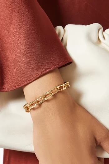 Loire Bracelet in Gold-tone Brass