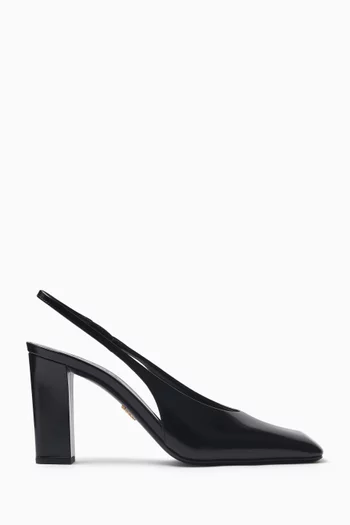 Modellerie 85 Slingback Pumps in Leather