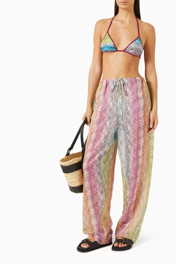 Printed Drawstring Pants