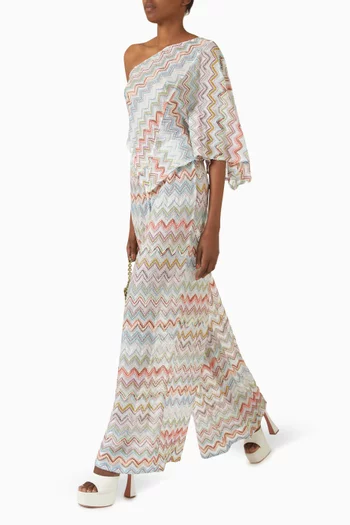 Zizag Wide-leg Pants