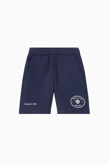 شورت رياضي بشعار Eden صوف قطني