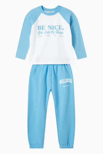 Be Nice Baseball T-shirt in Cotton