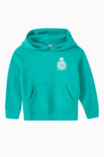Royal Club Hoodie in Cotton-fleece
