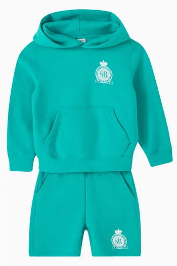 Royal Club Shorts in Cotton-fleece
