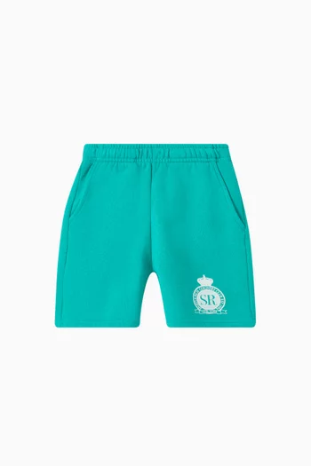 Royal Club Shorts in Cotton-fleece