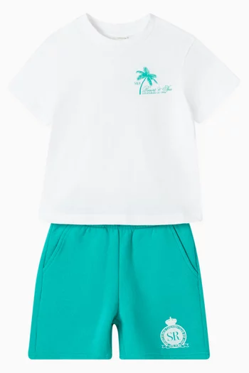 Palms T-shirt in Cotton
