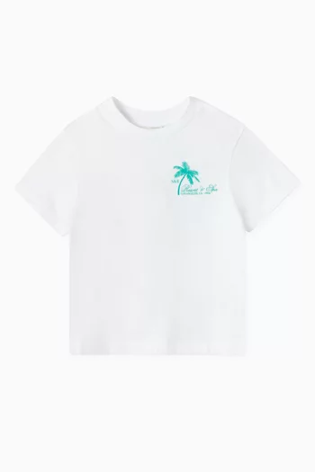 Palms T-shirt in Cotton