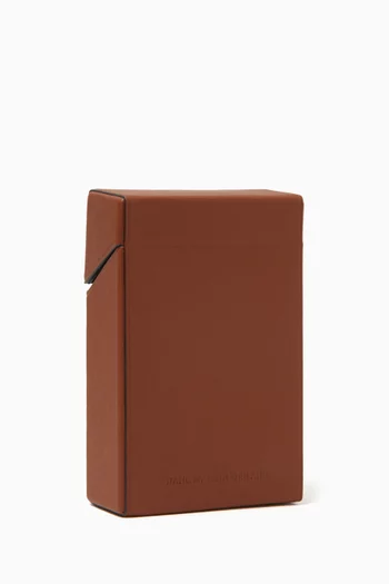 Cigarette Case in Leather