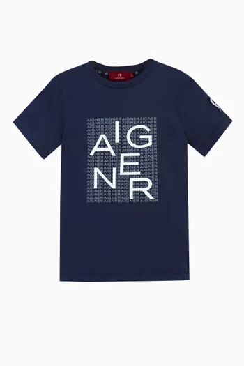Square Logo T-shirt in Cotton
