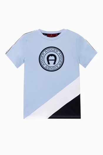 Circle Logo Graphic T-shirt in Cotton