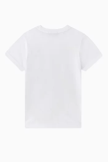 Graphic Logo-print T-shirt in Cotton