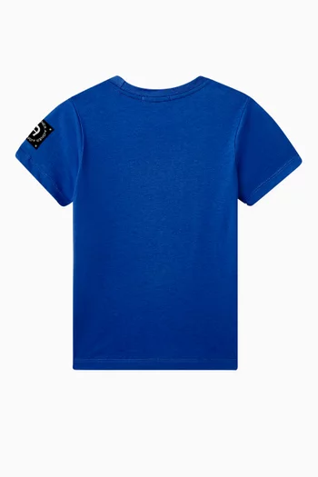 Logo Print T-shirt in Cotton